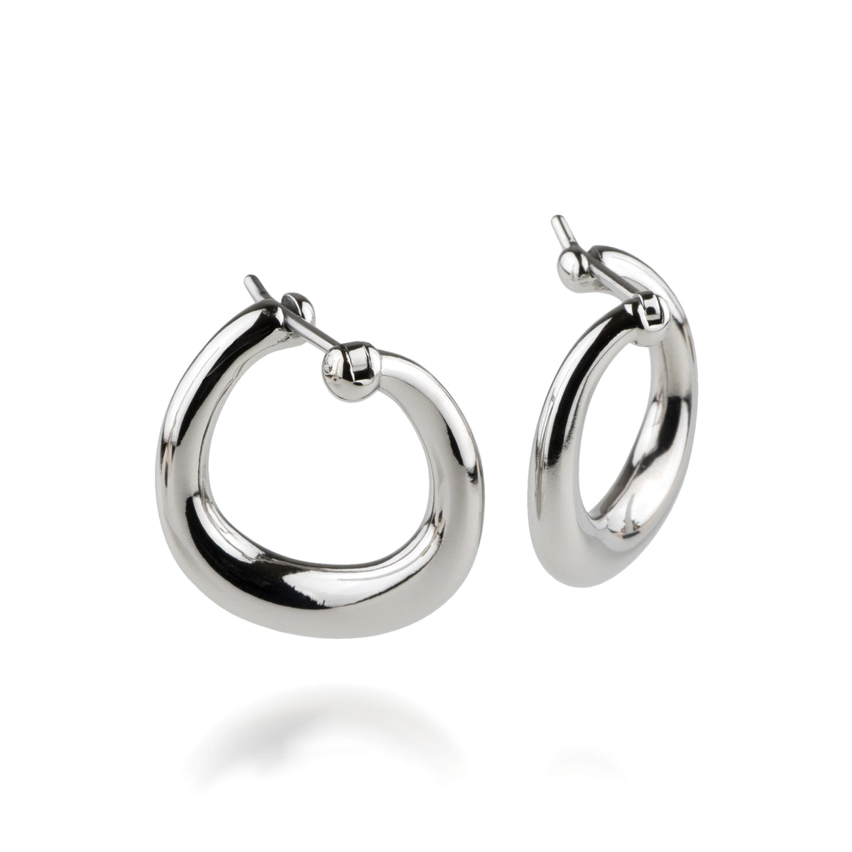 Plump Earrings A Silver