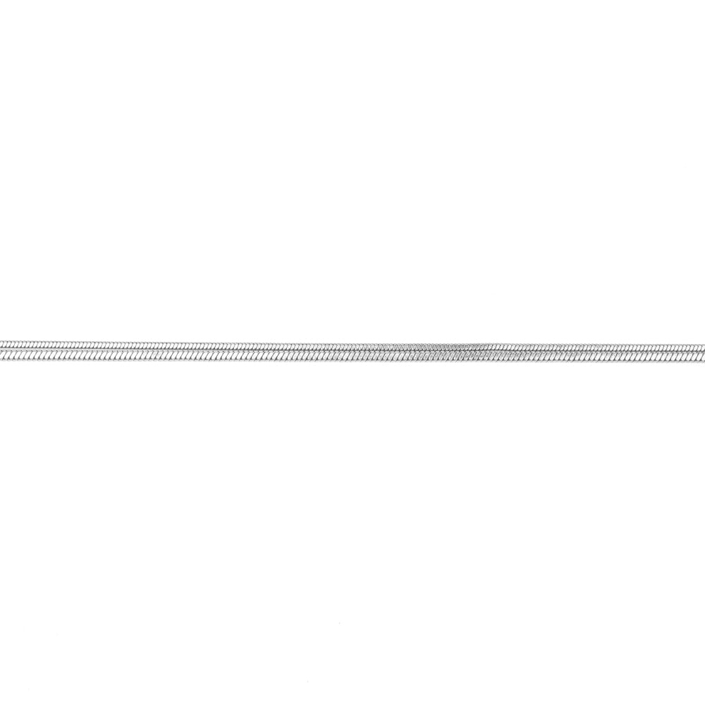 Layered Chain Necklace Silver