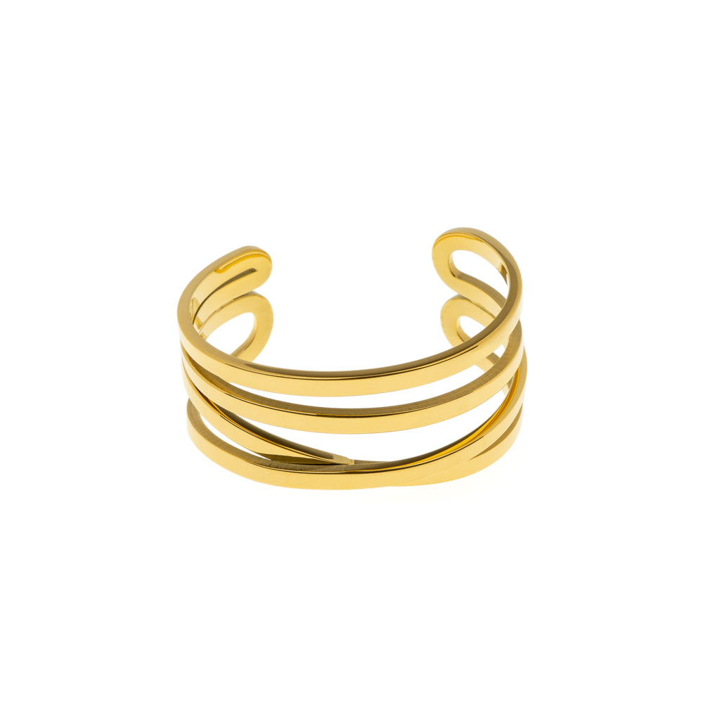 Combination Bangle Gold