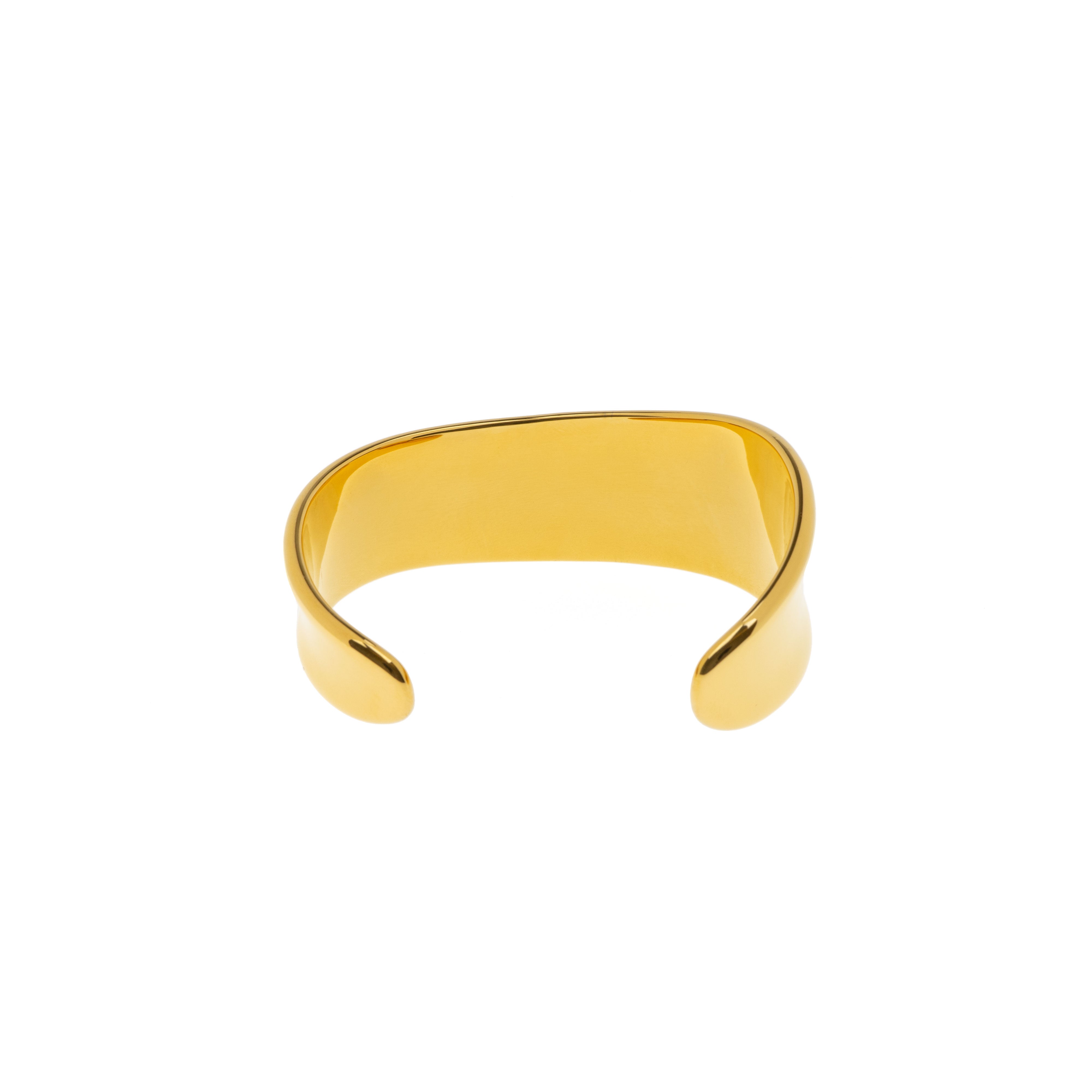Wide Bangle Gold