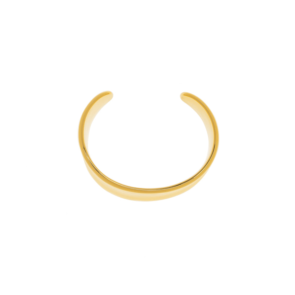 Wide Bangle Gold