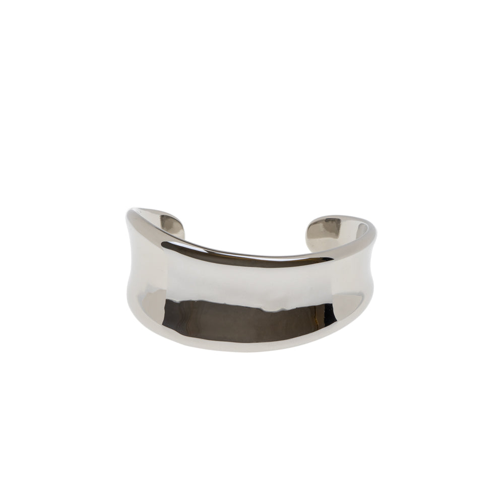 Wide Bangle Silver