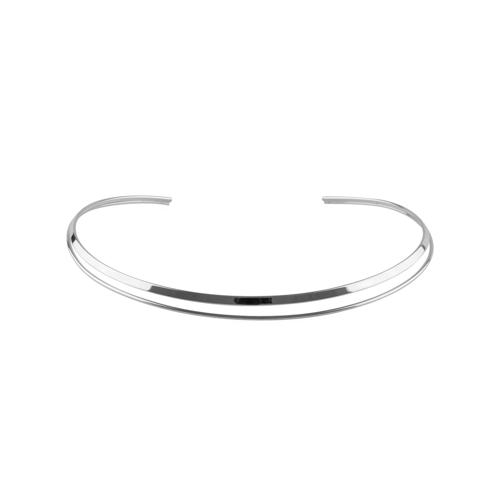 Stainless Steel Choker Silver