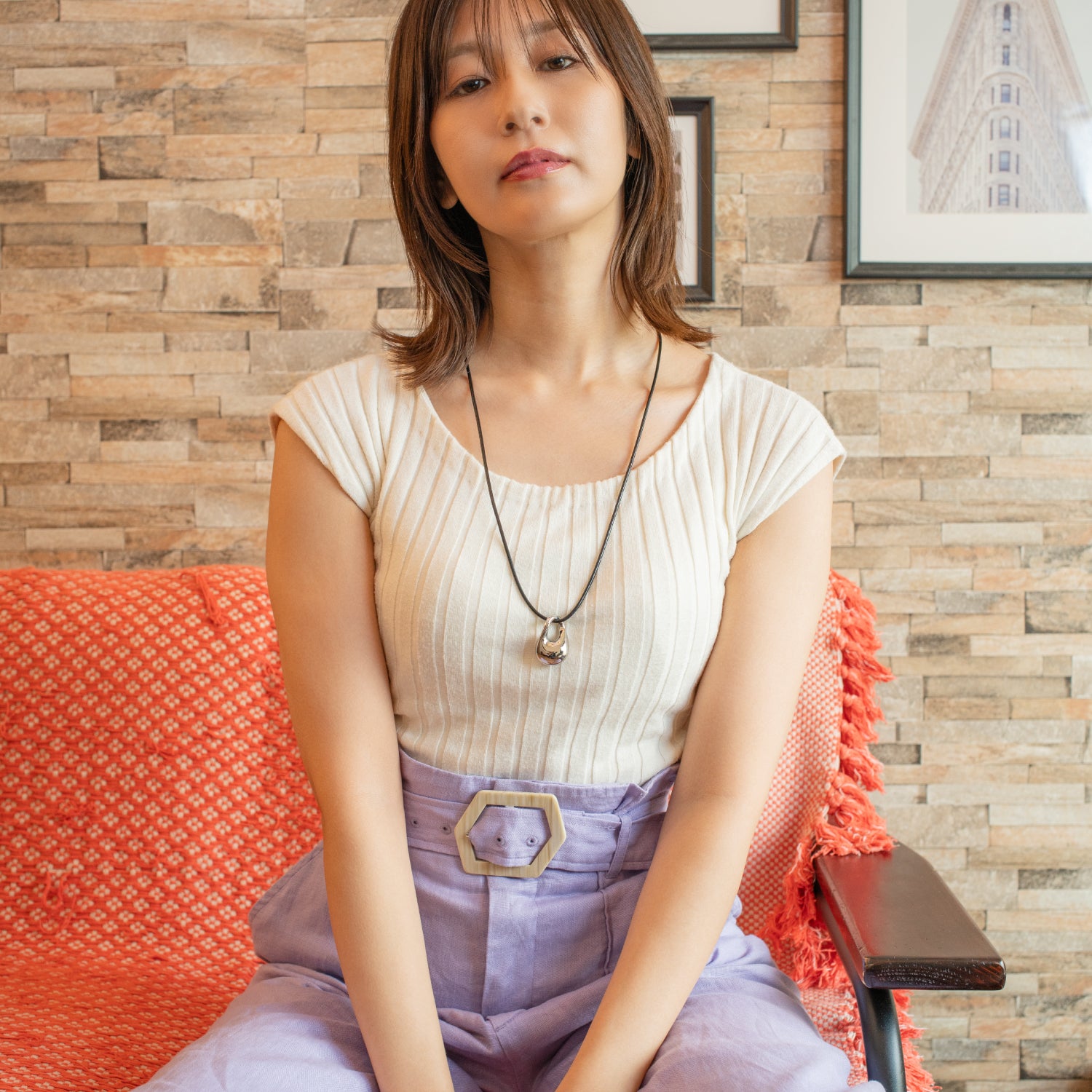 Plump Necklace A Silver