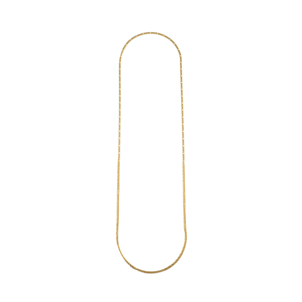 4way long necklace A gold