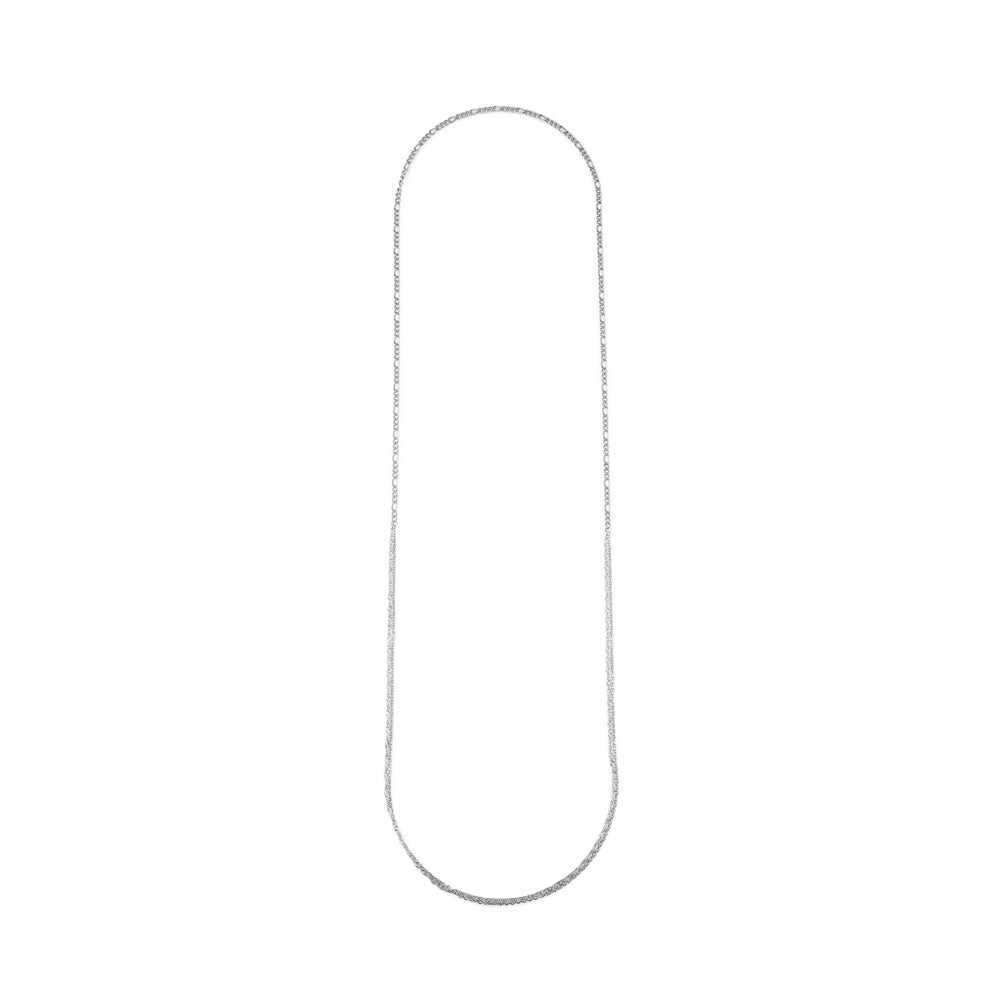 4way long necklace A silver