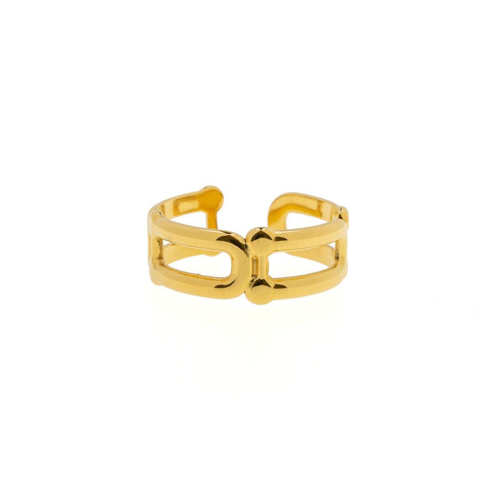2way ear cuff ring buckle