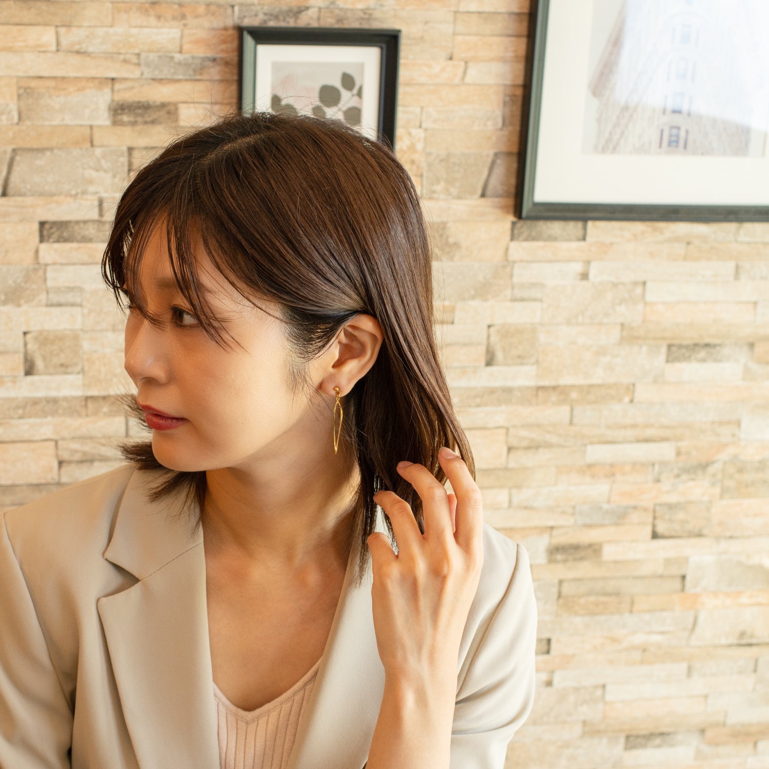 Drop Earrings Gold