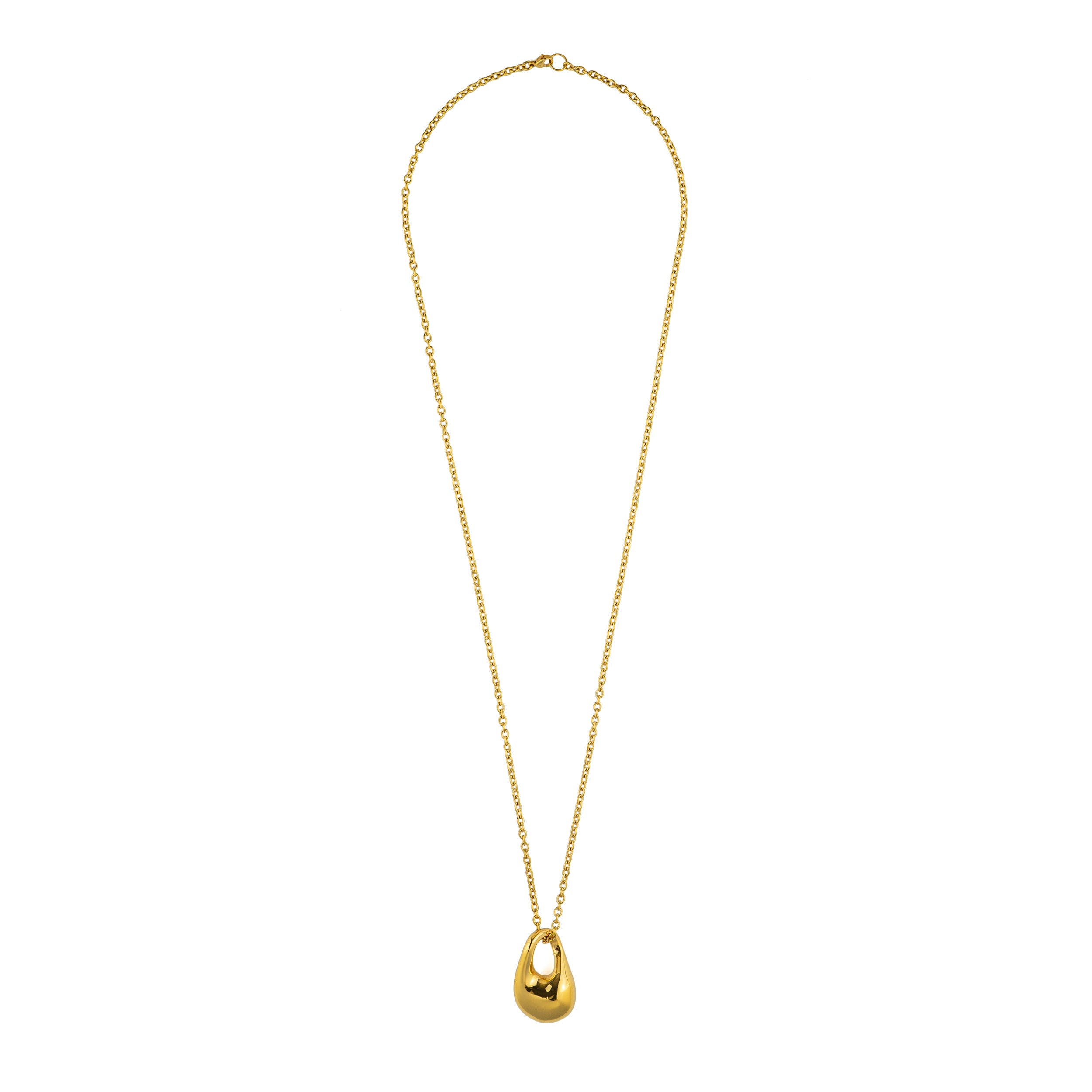 Plump Necklace B Gold