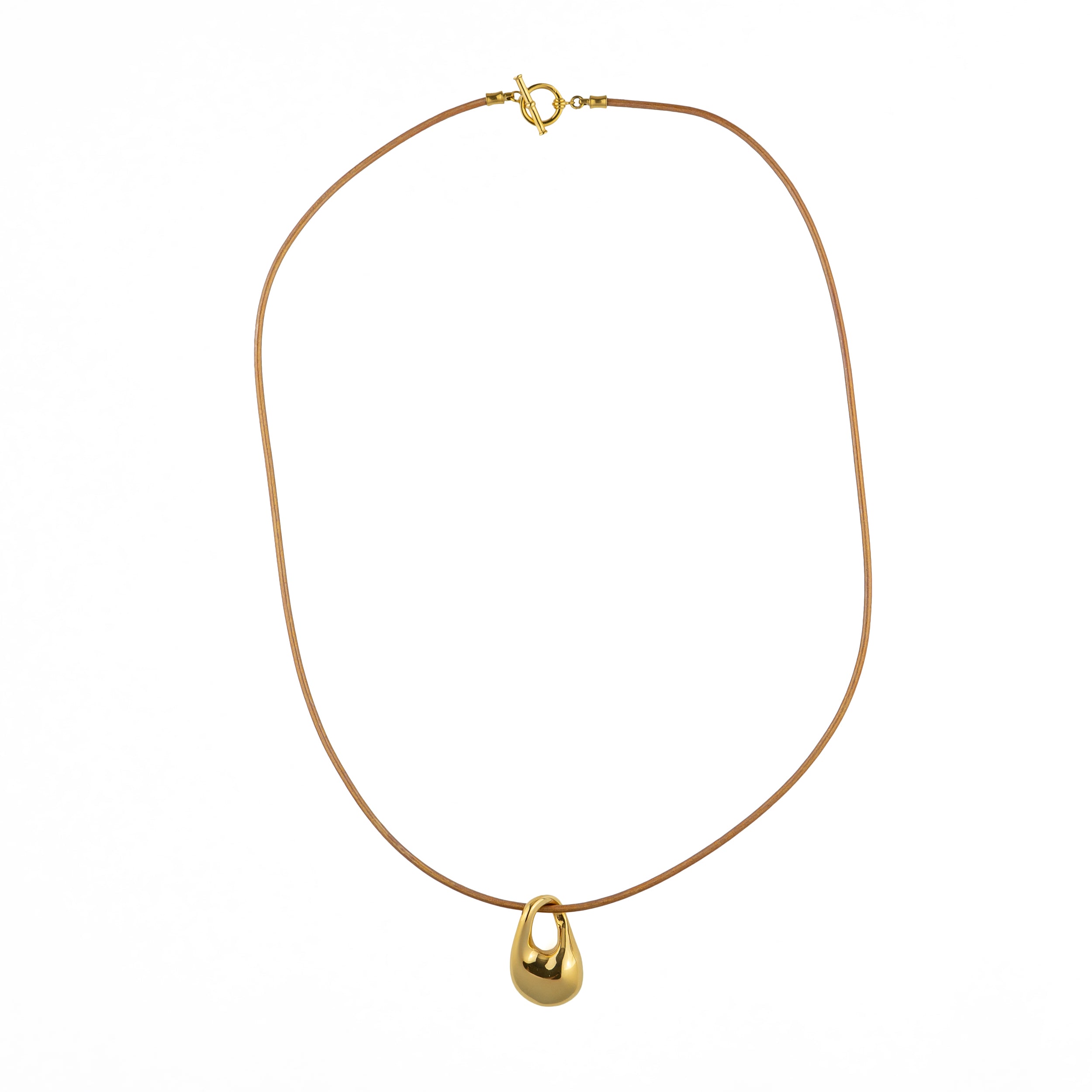 Plump Necklace A Gold