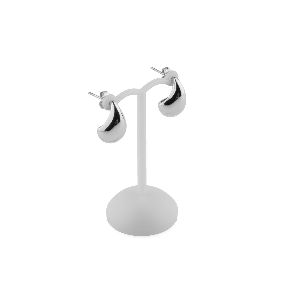 Plump Earrings B Silver