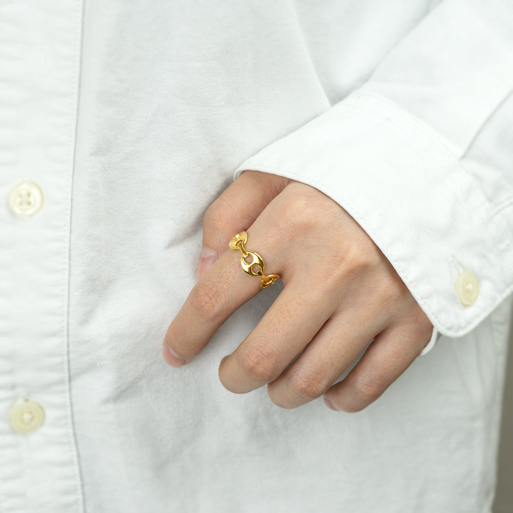 2way Ear Cuff Ring Marine