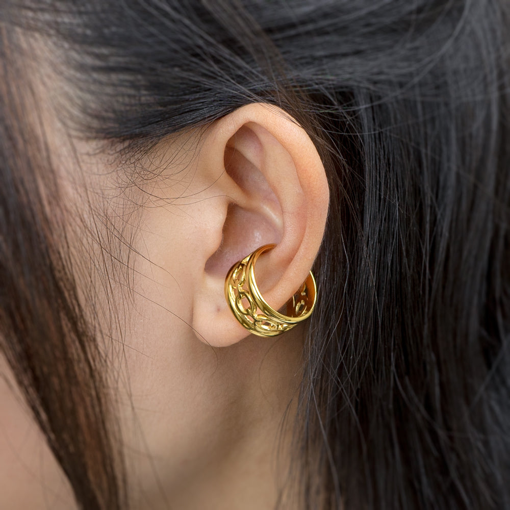 2way ear cuff ring anchor