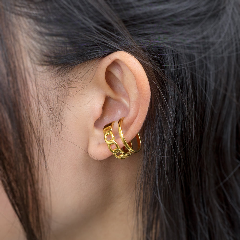 2way ear cuff ring Kihei Wide