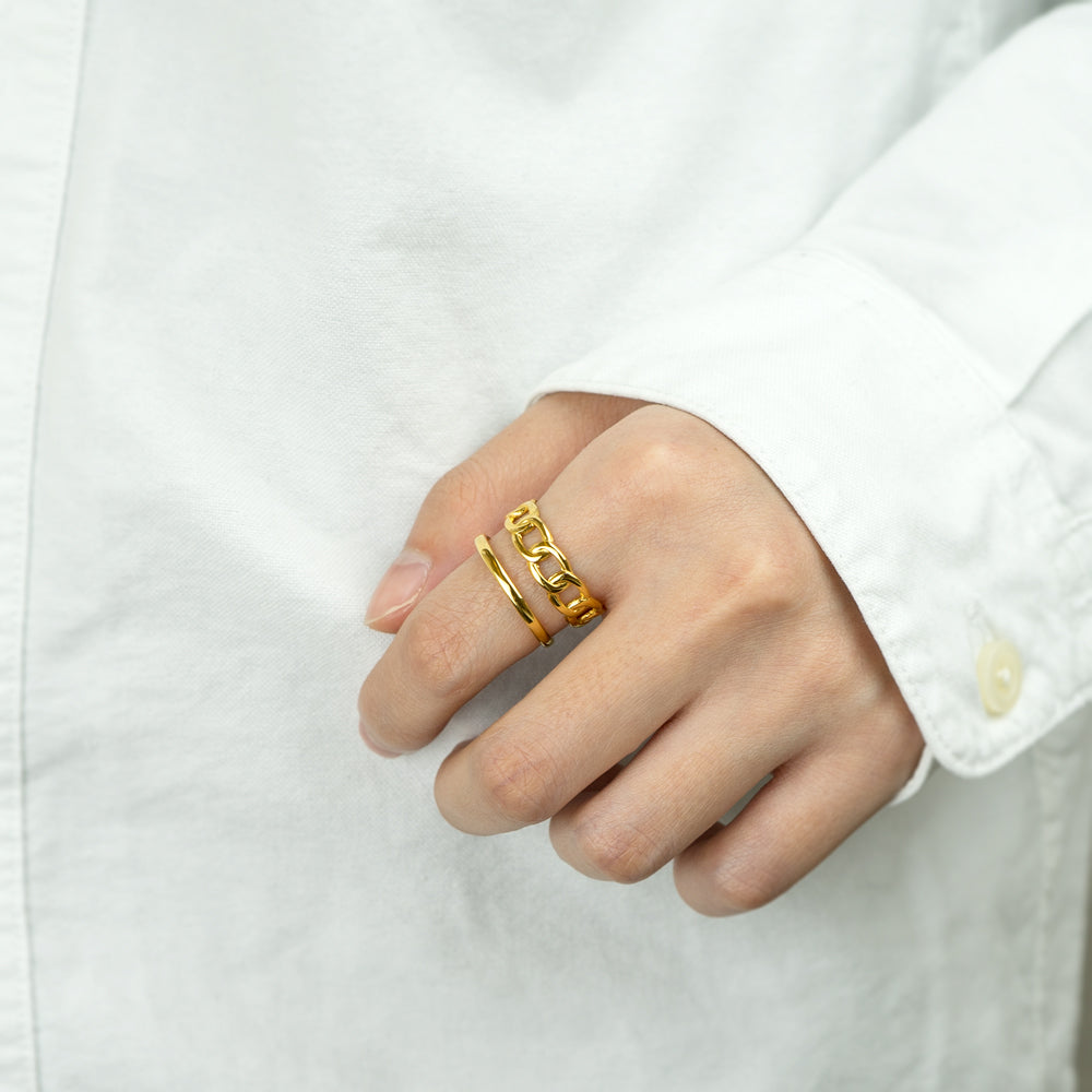 2way ear cuff ring Kihei Wide